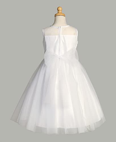 Made in USA First Communion Dress for Girls - White 1st Holy Communion Dresses - Vestidos Primera Comunion4
