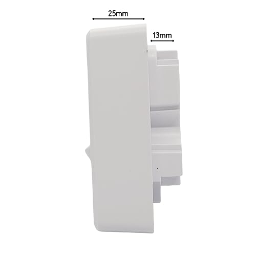 Programmable Fused Spur Timer Switch for electric towel rails, heating, and lighting