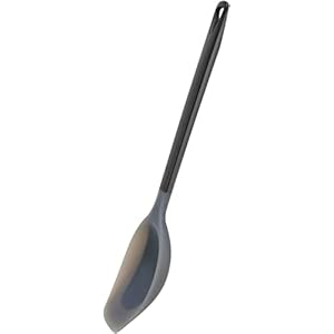 Marna Triangle Grip Silicone Cooking Spoon, Black K536BK