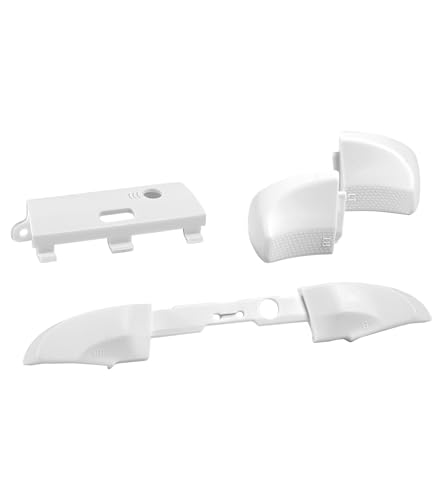 Image of Ceozon Replacement Accessories LB RB LT RT Bumper Trigger Buttons Repair Kit for Xbox Elite Controller 2, Elite Series 2 Controller White