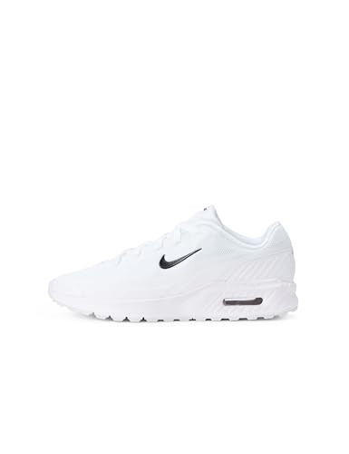 Nike Women's Air Max Bia Lifestyle Shoes, White/Black-Wolf Grey, 8.5