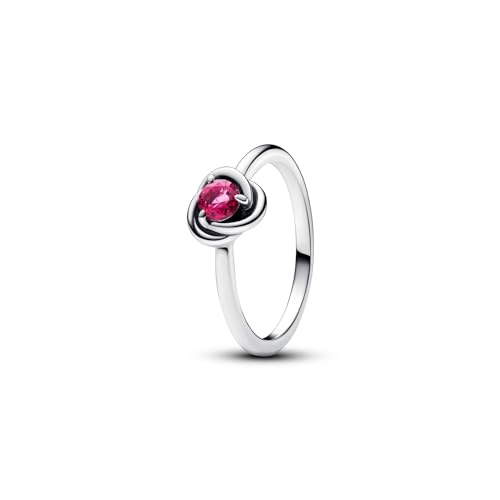 Pandora Pink Eternity Circle Ring 192993C10-54
