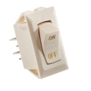 RV Designer Collection S279 Ivory 10 Amp Rocker Switch (Quantity 6)