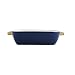 Pirole Rettangolari In Ceramica Con Manico Per Forno, Teglia Per Lasagne In Ceramica, Teglia Da Forno Individuale 20 X 13,5 X 5,5 Cm-C