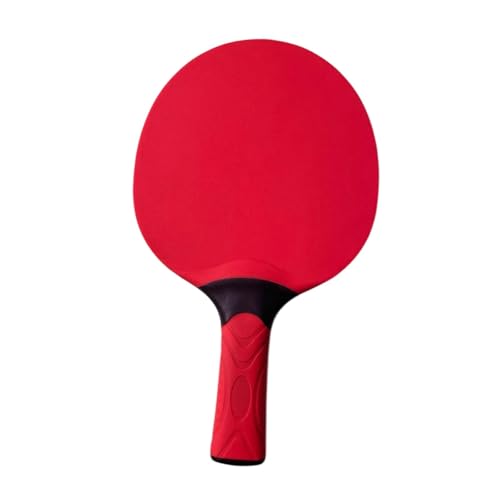 Colaxi Ping Pong Paddle,Table Tennis Paddle,Portable,Weather Resistant,Professional Level Table Tennis Racket for Beginners Practice, red