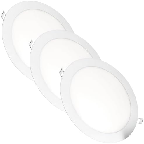 20 Spots LED Encastrables JANDEI - 18W, 6000K Blanc Froid, Transformateurs Inclus