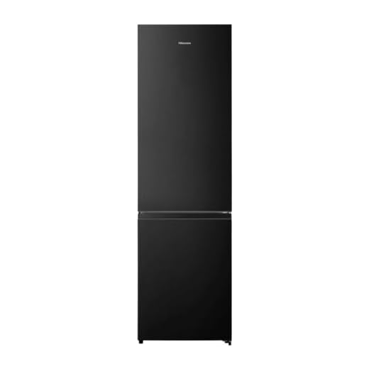 Frigorifero Hisense RB440N4AFA - Frigorifero congelatore, altezza 201 cm, Raffreddamento 178 L/Congelamento 98 L/LED Illuminazione, Dark Inox