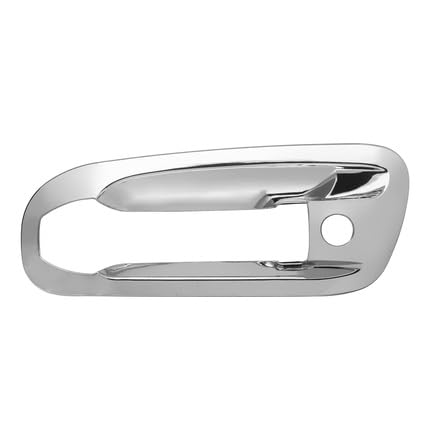 United Pacific 41749 Door Handle Cover, Exterior, LH, Chrome, for Peterbilt 567/579