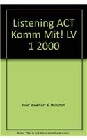 Paperback Listening ACT Komm Mit! LV 1 2000 Book