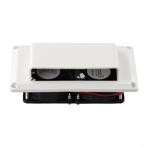 Wheatthrive 12V 6W Wohnwagen Abluftventilator Set Weiß