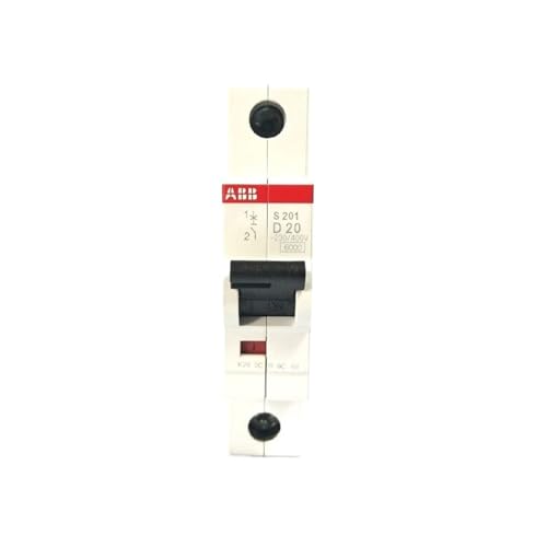 Disjoncteur miniature S202 S201NA 2P 1P+N type D 1A à 63A - 5