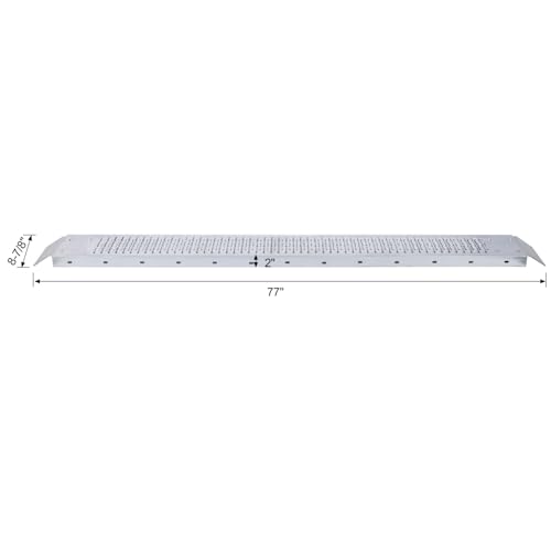 Rampas de carga de 77 pulgadas para motos y ATV, acero miniatura 2