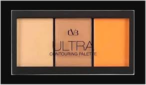 CVB C31 Ultra Contouring Palette | 3-Color Sculpt & Define Face Contour Kit | Blendable Matte Finish, 12g-image-32
