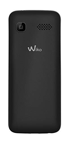 Wiko Lubi5 Plus – Teléfono móvil Libre con Teclas de 1,8” (Dual SIM, Radio FM, admite microSD, Bluetooth, Linterna LED y Reproductor MP3) Color Negro