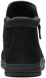 Clarks Women's Breeze Range Ankle Boot, Black Synthetic, 9 | Image 5