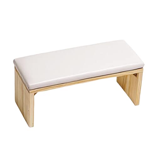 Repose-main de manucure double couche en cuir PU pour table d'onglerie japonaise