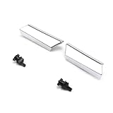 RONTCOS 2Pcs Headlight Washer Nozzle Cover Chrome & Clip For 2006-2011 LEXUS GS300 GS350 GS430 GS450h GS460 Right+Left 85207-30031 85208-30031