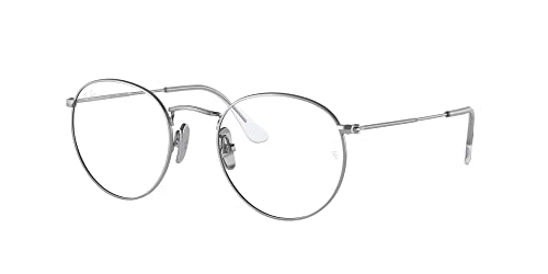 Image of Ray-Ban Unisex Rx8247v Round Titanium Round Prescription Eyewear Frames