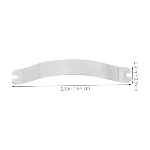 Image of 100PCS Picture Frame Clips Spring Backing Hardware for Secure Photo Hanging Effortless Installation for Home and Office Decor