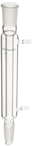 Chemglass Cg-1218-01 Glass Liebig Condenser, 200Mm Jacket Length, 320Mm Height, 24/40 Joint #TOP8