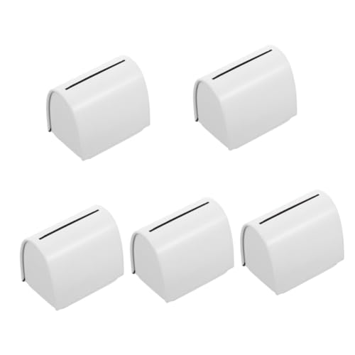PATKAW 5 Piezas Recipiente Para Desechar Cuchillas Banco De Hojas De Afeitar Cuchillas De Afeitar Rectas Hombres De Afeitar De Viaje Banco De Maquinillas De Afeitar Hierro Forjado