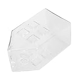 VASE À FLEURS EN VERRE TRANSPARENT : ?? a l'air unique et beau, ce en fait une décoration parfaite pour la maison.