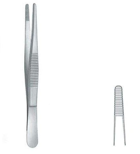 Arineo Premium Quality Thumb/Dissecting Forceps (Toothed Forceps 5", Non-Toothed Forceps 5")