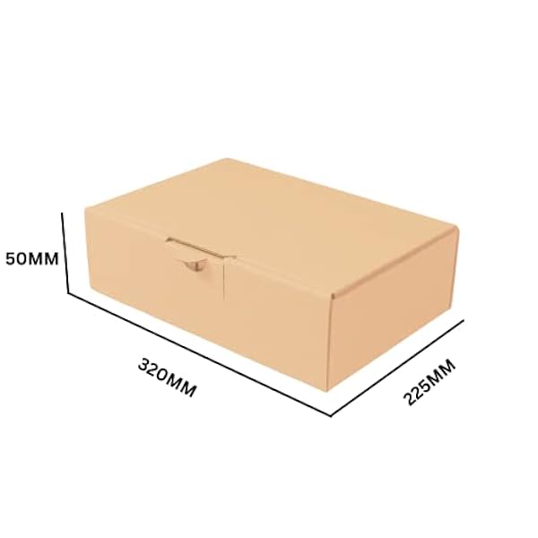 Selectie Maxibriefdozen verzenddozen vouwdoos vouwdoos maxibrief karton 320 x 225 x 50, bruin, MB-4 900 Stück bruin