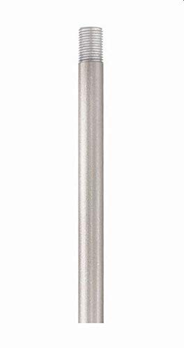 Image of Livex Lighting 56050-34 Accessory - 12 Inch Extension Rod, Brushed Silver Finish