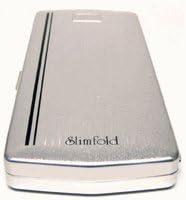 Kanda of Japan Slimfold Replacement Case - Silver - No clip