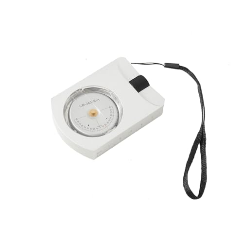 Atsoya Altimeter Handheld Clinometer, Aluminum Clinometer, Waterproof Clinometer Forestry Sighting Altimeter for Backpacking Hiking Field Work Handy Trail Slope Building Tree Height Measuring Tool