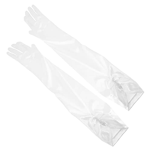 Mitaines de mariée en soie blanche VALICLUD pour votre cérémonie