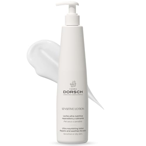 FARMA DORSCH – Sensitive Lotion | Loción Corporal Calmante e Hidratante | Alivia Picor y Tirantez | Restaura la Barrera Cutánea | +99% Clean Ingredients | Piel Sensible | 400ml