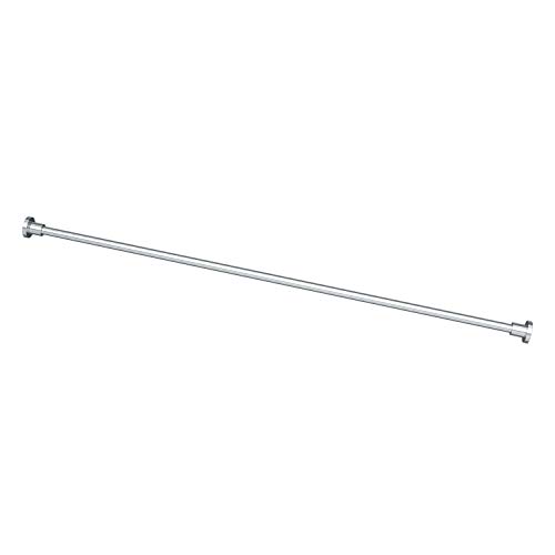 Gatco 829C Modern Minimalist Straight Shower Rod Set, 60 Inch, Chrome #TOP1