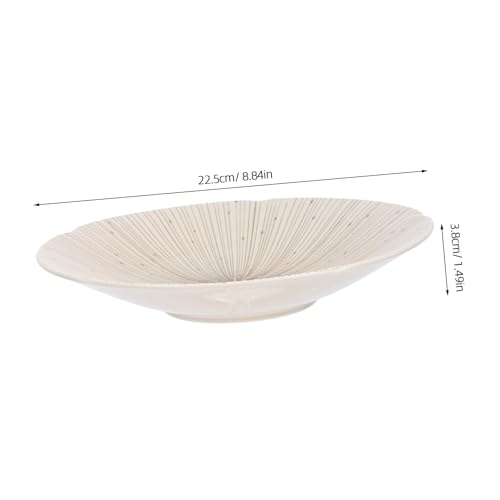 Assiette céramique japonaise rétro pour soupe et pâtes - 3
