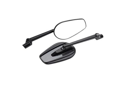 Rétroviseurs de moto solides avec visserie complète en acier 8mm 10mm