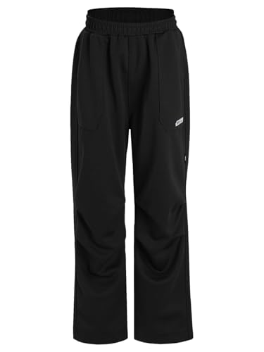 Kids Boys Girls Sweatpants Elastic Waist Sports Jogger Cargo Pants Loose Hip Hop Street Dance Trousers Bottoms3