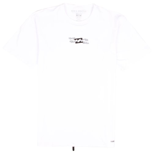T-shirt de surf Billabong Amphibious SS Blanc aux finitions haut de gamme