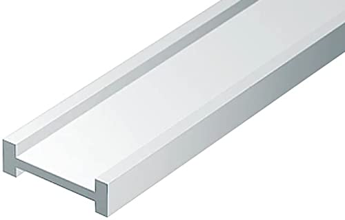 Evergreen 70EG273 Scale Model Plastic Rod I-Beam Thickness 0.1 inch (2.5 mm), Set of 4