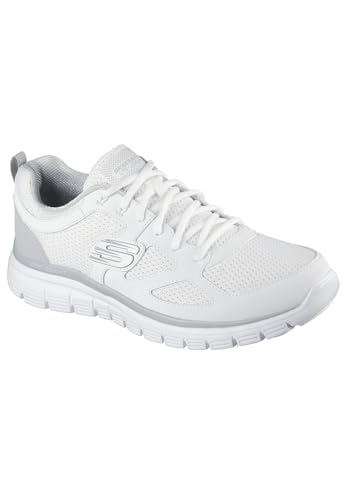 Baskets Skechers Burns Agoura homme running blanc synthétique 47.5