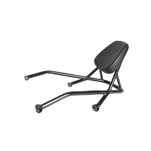 Dossier passager pour Benda Rock 250 avec rack pad arrière et coussin de siège moto
