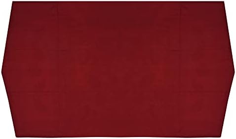 OrientalWeavers Hand Block Printed Floral Design Cotton Fridge Top Cover with Spacious Deep Multi-Utility Pocket (Maroon, 26 inch x 48 inch)