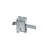 Prime-Line GD 52138 Inside Deadlock – Heavy Duty Galvanized Steel Housing, Fits Most Garage Doors, Extra Protection as a Security Lock, 7/8 x 1/8In. (Single Pack)