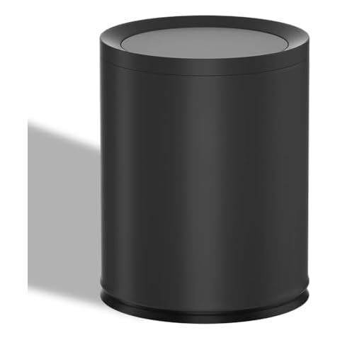 YOJIA 2.3/2.6 Gal Metal Shake Lid Trash Can Cover