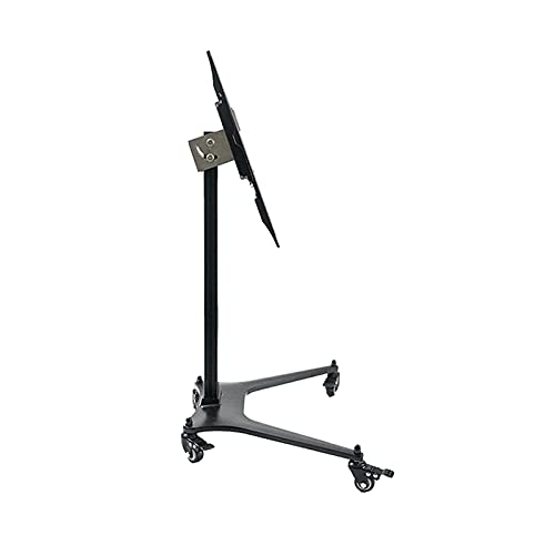 Soporte de TV universal para piso ajustable con ruedas miniatura 1