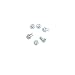 HURI 6pcs Recoil Starter Bolt fit for Honda Gx120 Gx160 Gx200 Gx240 Gx270 Gx270 Gx340 Gx390 Gx610 5.5hp 6.5hp 8hp 9hp 11hp 13hp Engine Parts