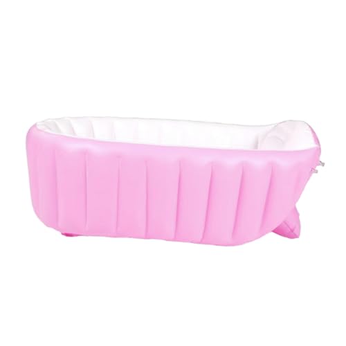 Piscine gonflable pour bébé rose Toddmomy pliable et épaisse pour résoudre le manque de place