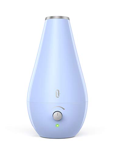 Humidifiers for Bedroom, TaoTronics Cool Mist Humidifiers for Babies [BPA Free], 1.8L Quiet Ultrasonic Humidifier, Space-Saving, Filterless, Auto Shut Off-(1.8L/0.48 Gallon, US 110V, Blue)