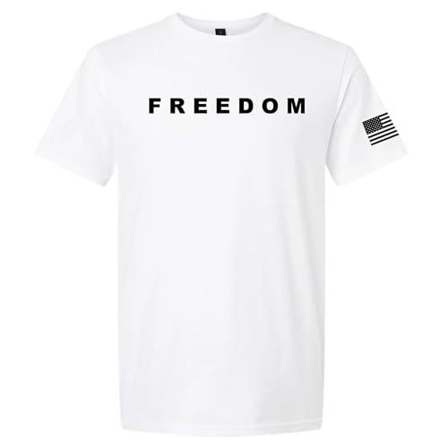 Charlie Kirk Freedom This is The Turning Point Shirt Patriotic USA Patriot T-Shirt (Print Left or Right Sleeve) Black