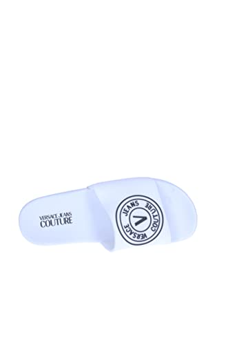 Versace jeans couture Ciabatta Uomo White 72ya3sq3...